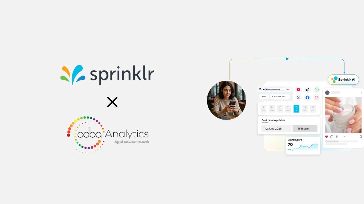 Adba Analytics & Sprinklr İş Birliği